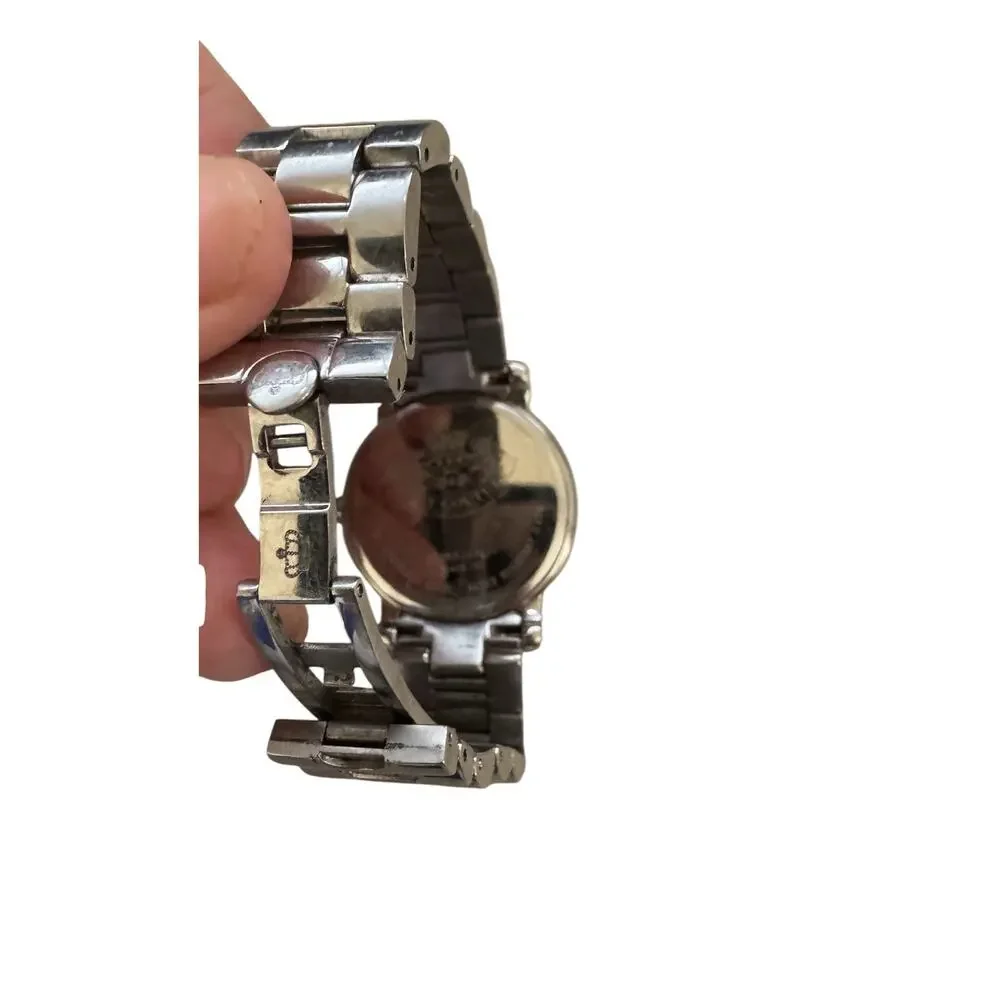 Vintage Juicy Couture Time for Juicy Quartz Stainless Steel Watch Y2K
